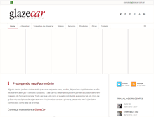 Tablet Screenshot of glazecar.com.br